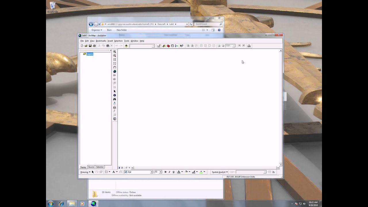 Lab 4 - Part 2 - Activating Toolbars and Turning on Extensions