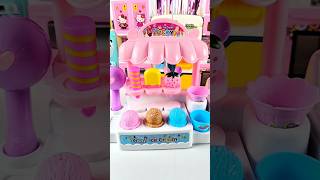 Satisfying with Unboxing & Review Miniature Ice Cream Cart | ASMR Video no music #minitoys #cutetoys