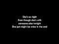 Joshua Radin - She's So Right Lyrics