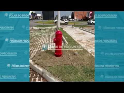 Novo Progresso recebe primeiro hidrante urbano de 2025 na Avenida Brasil