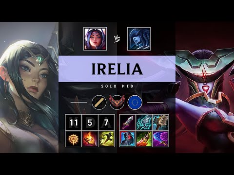 Irelia Mid vs Lissandra - EUW Grandmaster Patch 25.20