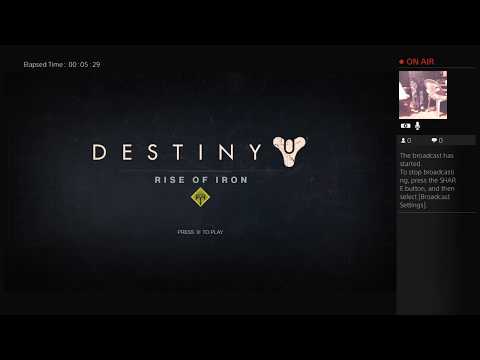 Destiny RISE OF IRON GAMEPLAY PART 1