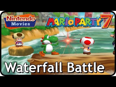 Mario Party 7 - Waterfall Battle (Multiplayer)