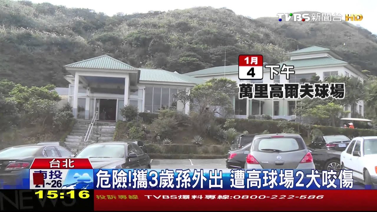 危險!攜3歲孫外出 遭高球場2犬咬傷