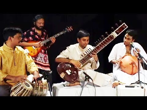 Fusion Music - Flute, Sitar, Guitar, Ghatam & Tabla