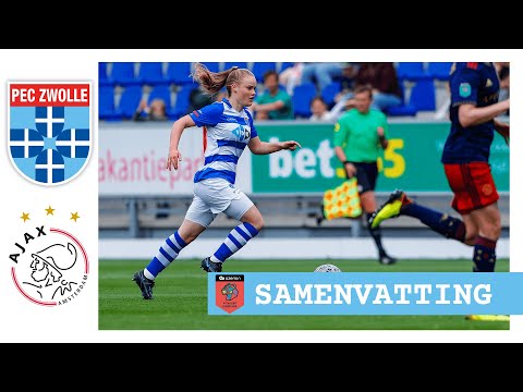 Samenvatting PEC Zwolle Vrouwen - Ajax Vrouwen | Vrouwen Eredivisie