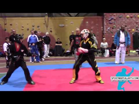 David Parent vs Adam Medford - Men's Superlight Sparring - Quebec Open 2015