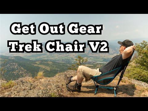 The ULTIMATE CAMP Chair Get Out Gear Trek Chair V2