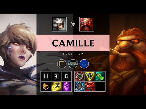 Camille Top vs Gragas: Legendary - EUW Challenger Patch 14.24