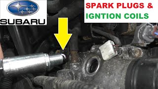 Subaru Outback Spark Plugs & Ignition Coils Replacement with Basic Hand Tools