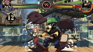 Skullgirls Squigly Basic Combo (Chargeless)