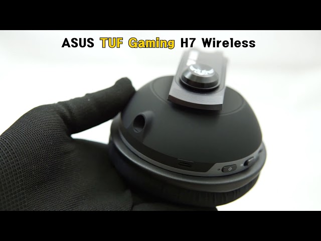 Tai Nghe ASUS TUF Gaming H7 WIRELESS Gun Metal