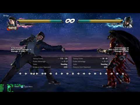 Tekken 7 Dragunov d/f+1 total frames