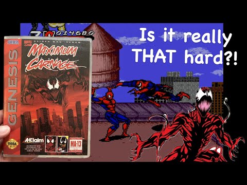 Spider-Man and Venom: Maximum Carnage - An Impossible Great Game?!