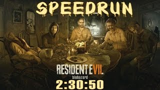 Resident Evil 7 Biohazard Speedrun (2:30:50) - Full Game Walkthrough