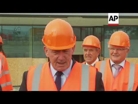 Australian officials tour site of Sir John Monash Centre