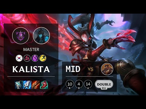 Kalista Mid vs Viktor - KR Master Patch 11.10