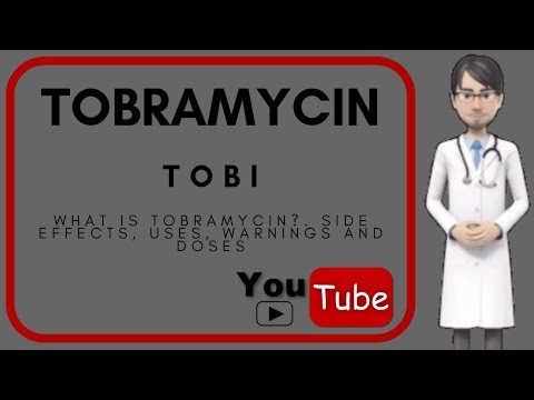 What is tobramycin? side effects, uses, doses, moa and benef...