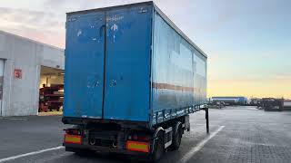 نصف مقطورة ستائر منزلقة Kel-Berg Curtain Drawbar trailer / Plane Zwischenauflieger | صورة 4 - Autoline
