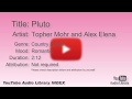 Pluto Topher Mohr And Alex Elena Country Folk Romantic YouTube Audio Library BGM