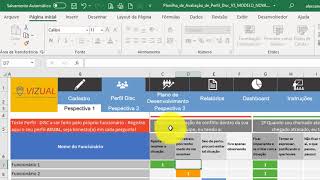 47521Planilha de Cadastro e Controle de Funcionários em Excel 6.0