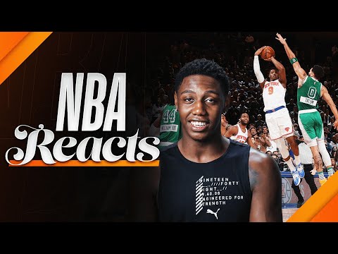 NBA Players & Legends React to Outstanding Plays | Ft. RJ Barrett, DeMar DeRozan, Joel Embiid & More