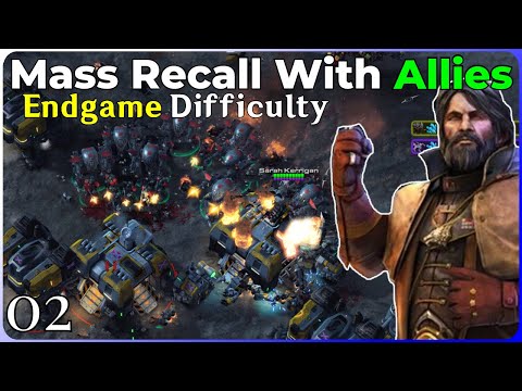Ally Means Bait...Right? - StarCraft: Mass Recall With Allies pt2