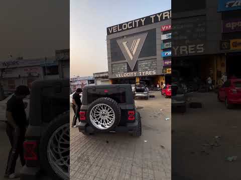 22 inch chrome alloys wheel #thar #velocity