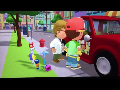 Handy Manny Rusty Hides from the storm