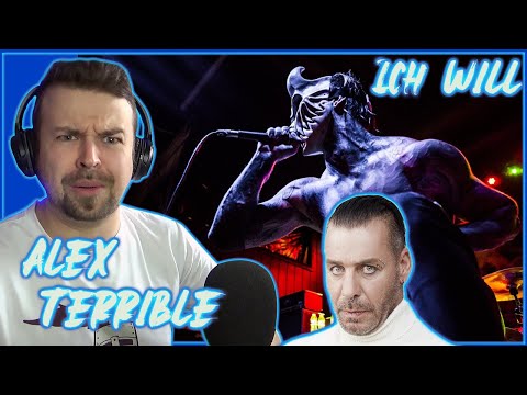 RUSSIAN MONSTER GROWLING IN GERMAN! ALEX TERRIBLE - RAMMSTEIN   ICH WILL (COVER) REACTION
