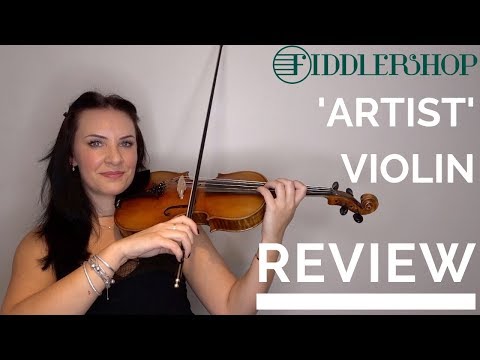 Fiddlerman Artist 4/4 violin package 2022 image 19