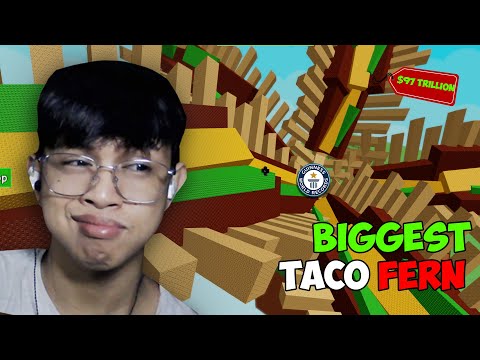 I Made the BIGGEST TACO FERN | Grow A Garden