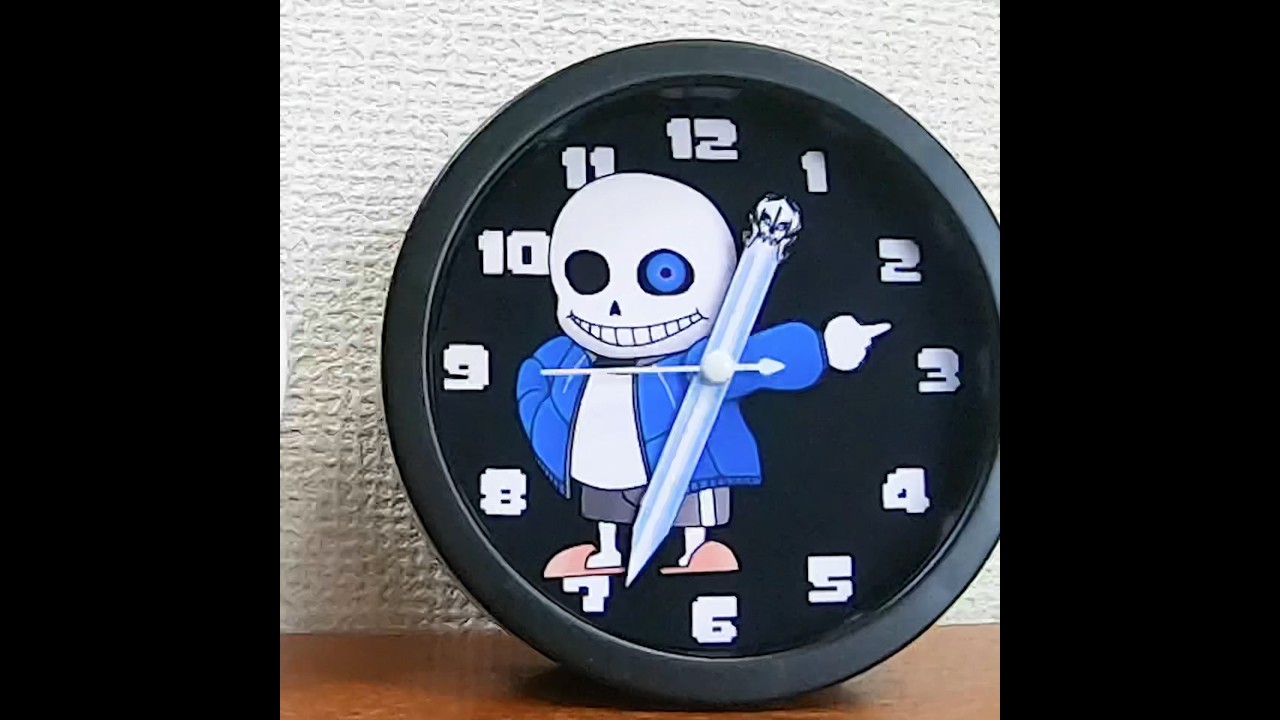 "Bad Time" アンダーテール サンズ & パピルス 置時計 作ってみた！#UNDERTALE #夢と希望 #shorts