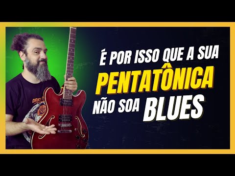O SEGREDO DOS GRANDES MESTRES DO BLUES - Use apenas um shape da pentatônica e improvise por acordes