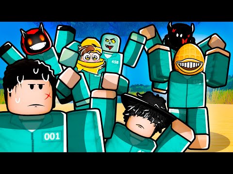 Can 7 Youtubers Survive INK GAME? (Roblox)
