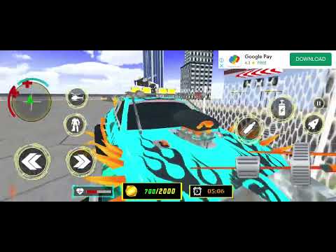 🔴 second Flying Spider Superhero City Battle | Flying Hero Vs City Gangster | Android GamePlay