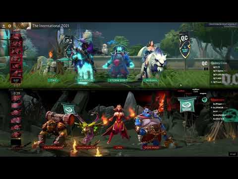 [RU] Quincy Crew vs Beastcoast - Dota 2 The International 2021 - Group Stage Day 2