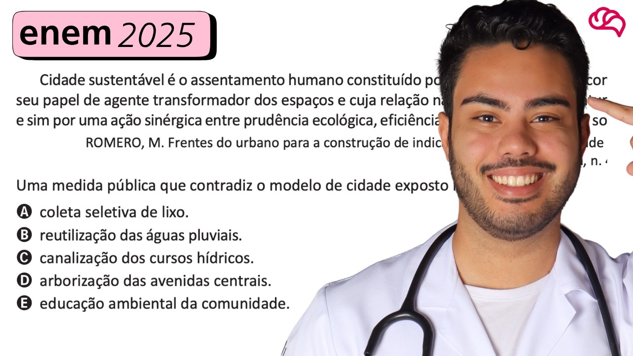 Resolução em Vídeo — Questão 80 ENEM 2025