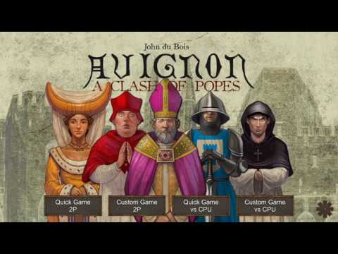 Avignon: A Clash of Popes - iOS Board Games First Look - YouTube
