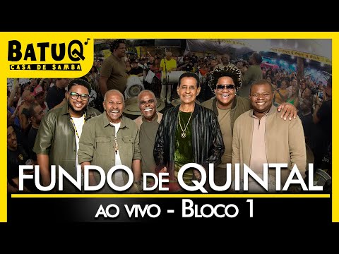 Grupo Fundo de Quintal Ao vivo na BatuQ