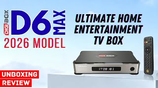DIGIBox D6 Max Android TV Box Unboxing & Review | 8K Video, Voice Remote, Plus Entertainment Bundle