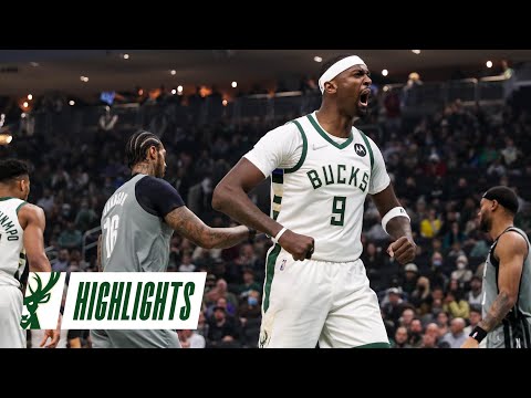 Highlights: Bucks 123 - Nets 126 | Bobby Portis Career High 8 3-Pointers | 2.26.22