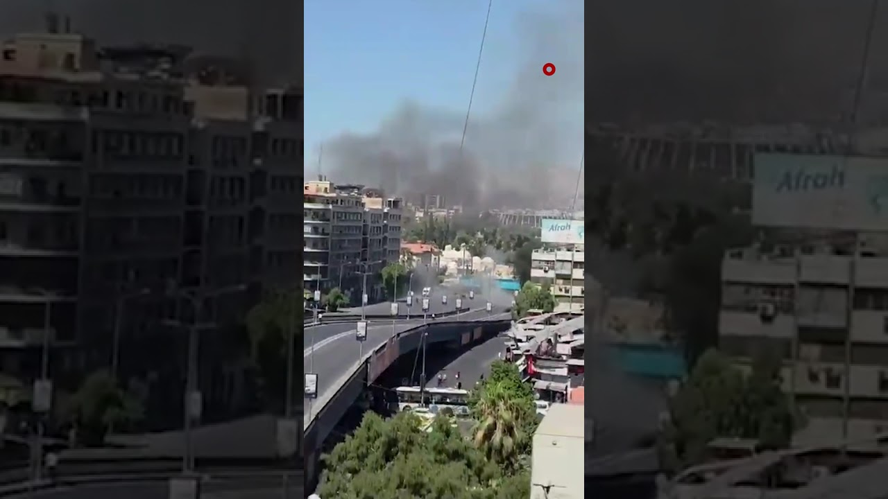 فيديو | مشاهد توثق لحظة الانفجار في دمشق