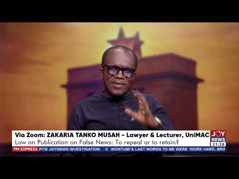 I am not of the view that a complete repeal is what we need - Zakaria Tanko Musah, Lawyer.