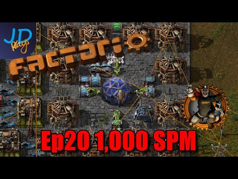 Ep20 1,000 Science Per Minute ⚙️ Factorio SubX ⚙️ Gameplay, Lets Play