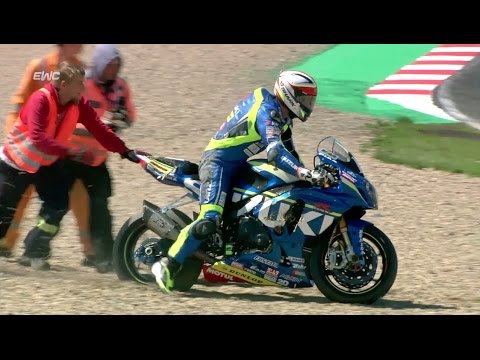 FIM EWC 8 Hours of Oschersleben 2017 - Vincent Philippe crash