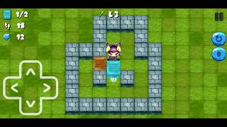 Boxy Hero (Sokoban) level 3