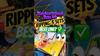 RIPPING 3 Different Sets… Which is BEST?🔥 DAY49 BINDERGRIND #pokemontcg #onepiecetcg #pokemoncards