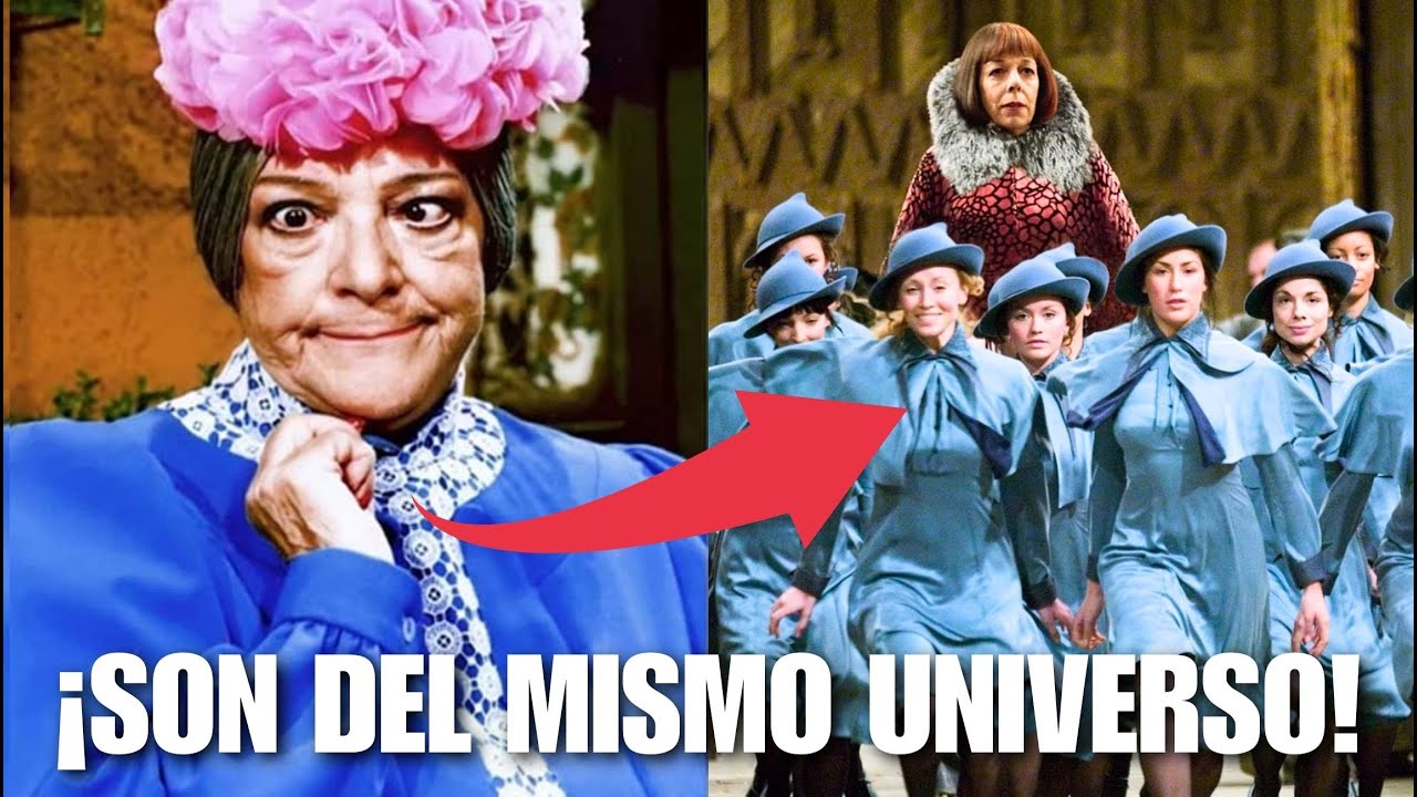 SE REVELA que DOÑA CLOTILDE de EL CHAVO DEL 8 es parte del MUNDO de HARRY POTTER