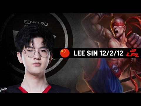 Highlights EDG Jiejie with Lee Sin - LPL Spring 2022